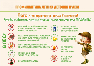 Месячник по профилактике детского травматизма