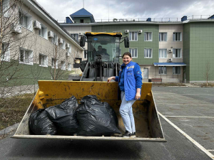 Сегодня 12 мая 2023г на нашей станции прошел субботник 