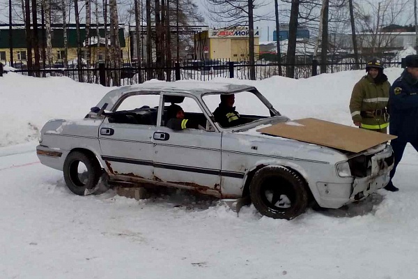 Участие в учениях по теме «Отработка действий оперативных служб города при ликвидации ДТП»
