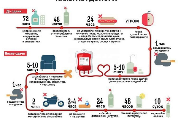 Как подготовиться к сдаче крови