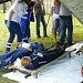 На территории станции скорой  медицинской помощи г. Ханты-Мансийска состоялось совместное учение сотрудников скорой медицинской помощи