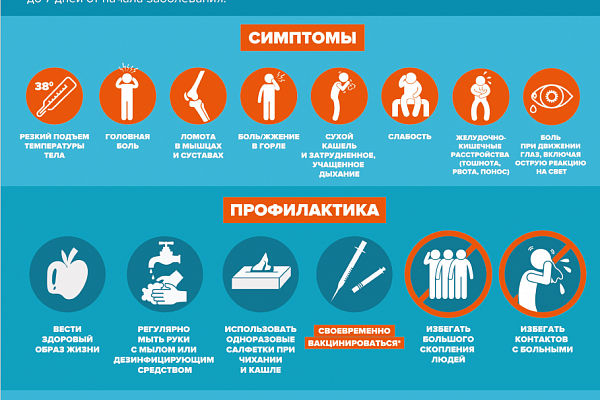 Памятка для населения по профилактике гриппа