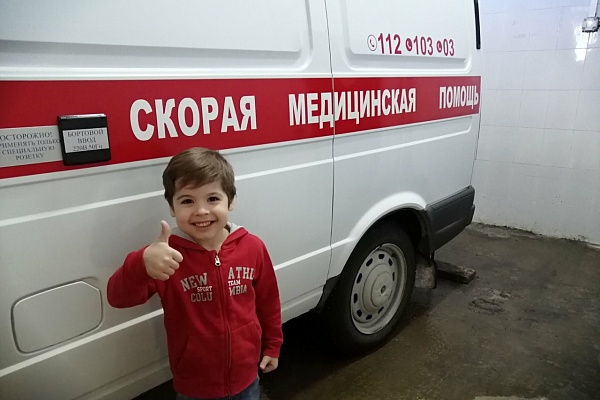 Воспитанники МДОУ д/с № 11 «Радуга»  группа №10«Любознайки» посетили Ханты-Мансийскую городскую клиническую станцию скорой медицинской помощи. 